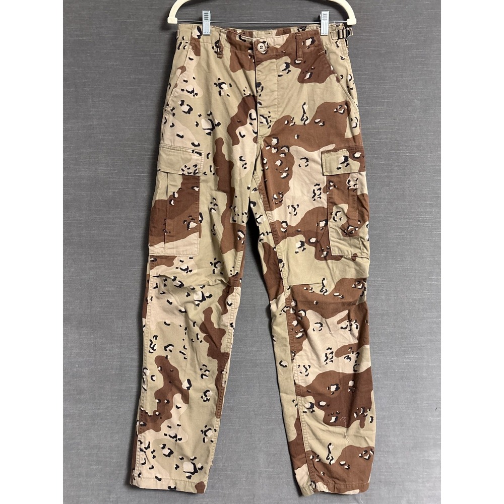 US Military Pants Small Regular Chocolate Chip Desert Camo Combat Trousers Army